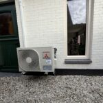 Airco installatie bij woning in Hellevoetsluis
