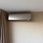 Mitsubishi buiten unit geplaatst in woonhuis Voorne-Putten